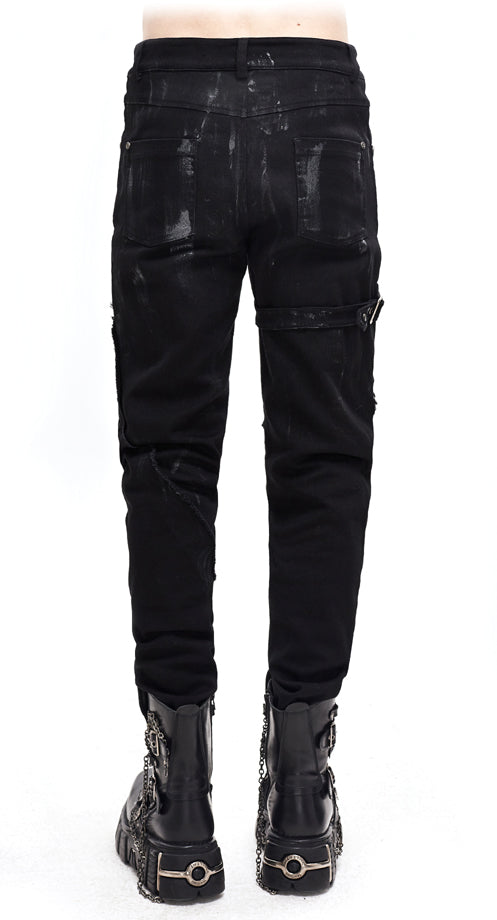 Gothic Maenner Hose Zombie von Devil Fashion
