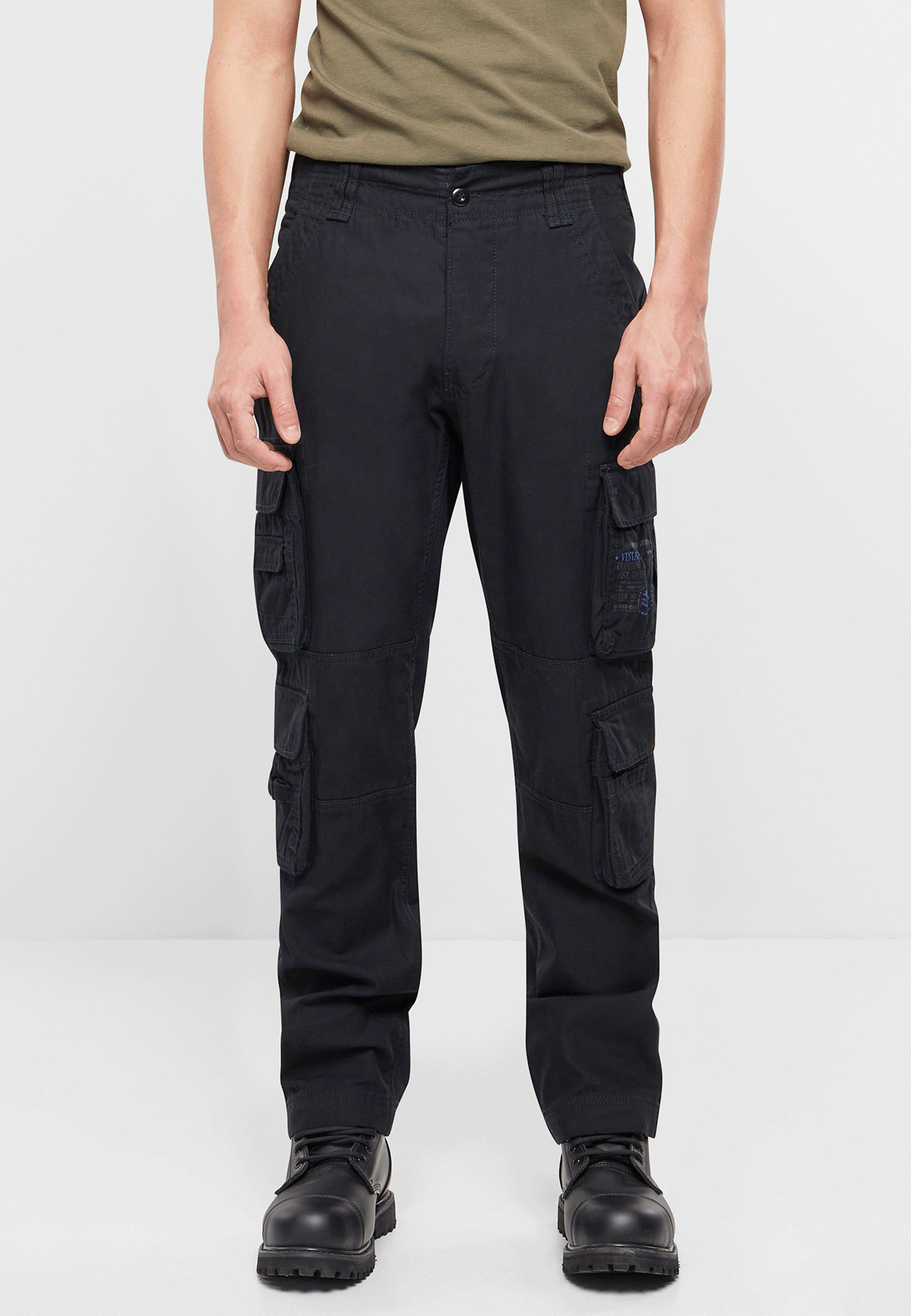 Brandit Pure Slimfit Pants Schwarz