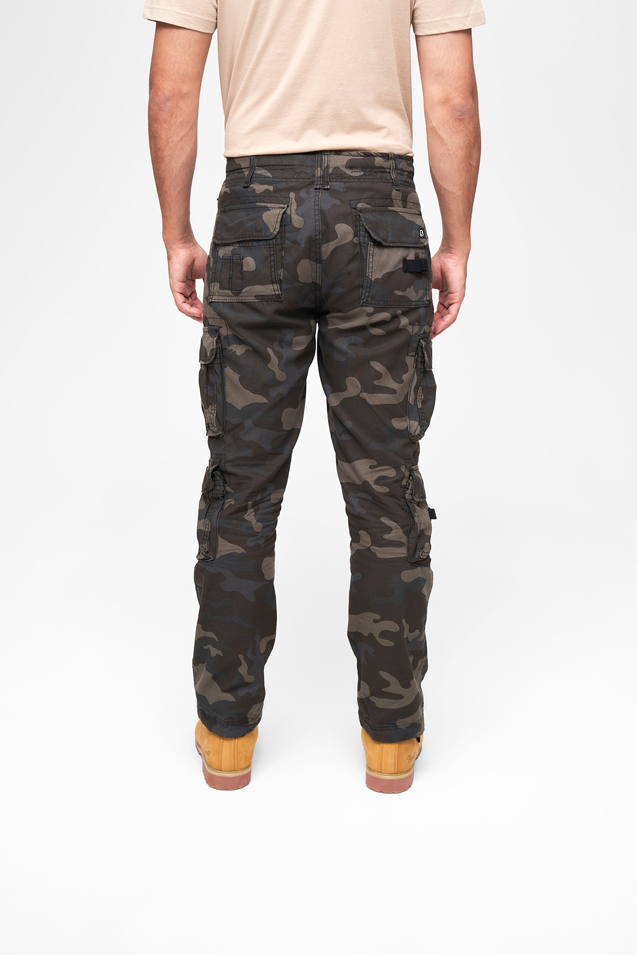 Brandit Pure Slimfit Pants Dark Camo