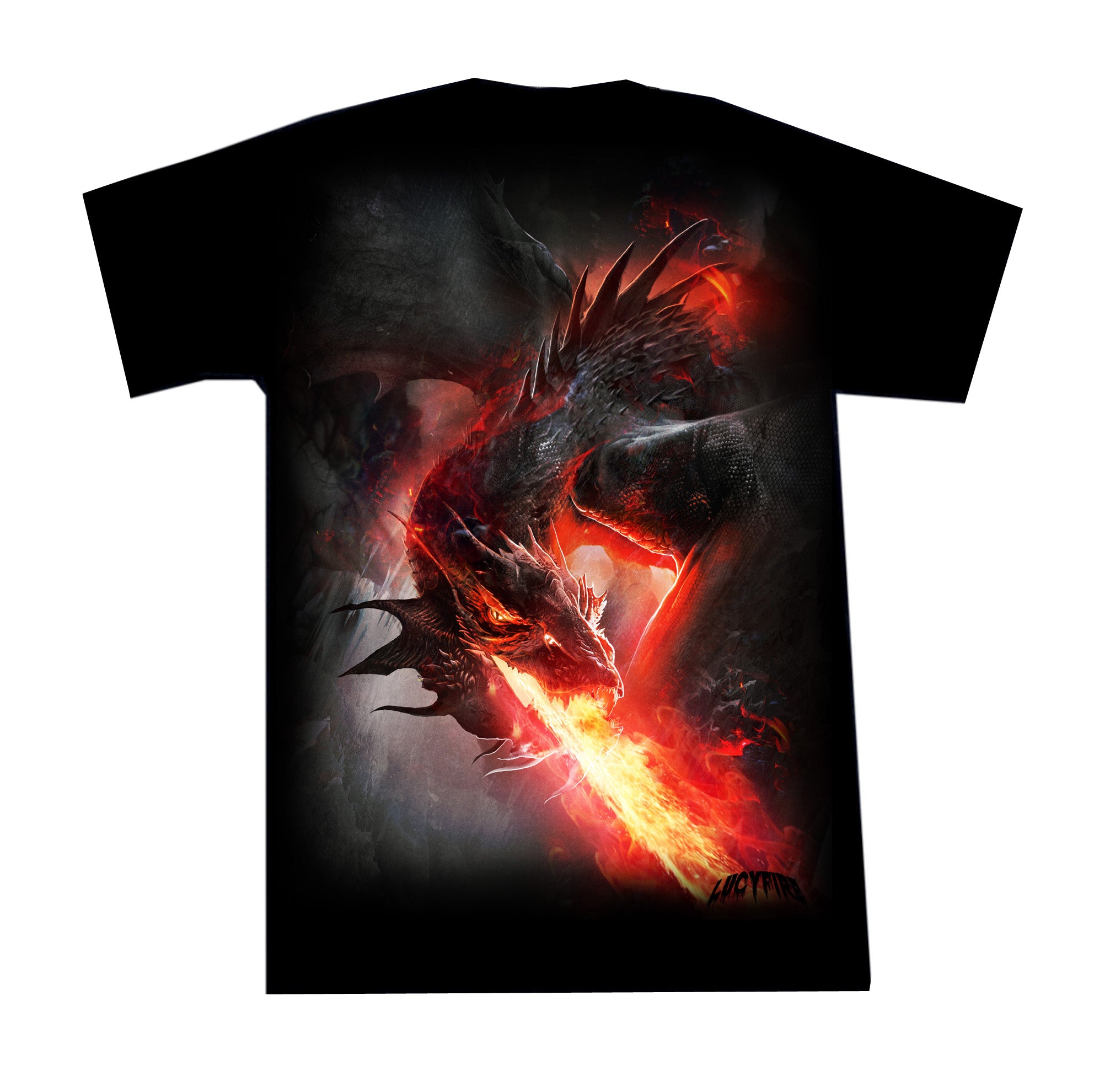 T Shirt Feuer Drachen