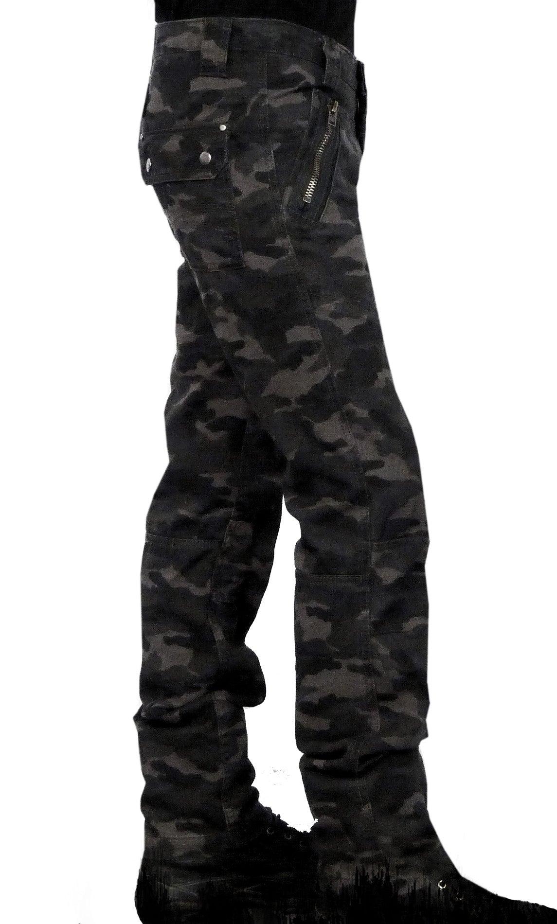 Dark Camouflage Jeans