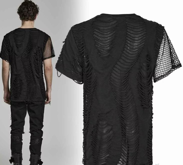 Punkiges Netz T-Shirt von PunkRave