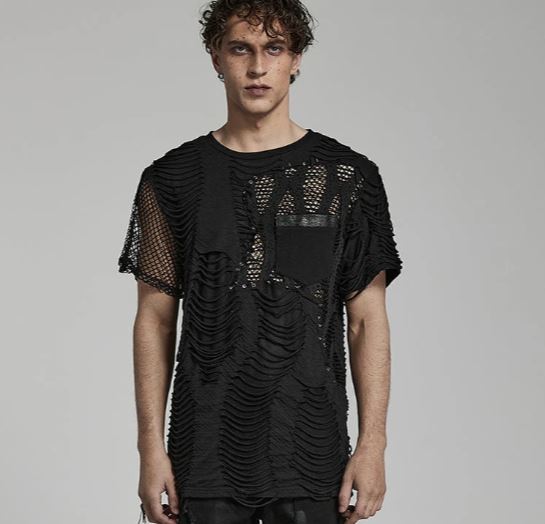 Punkiges Netz T-Shirt von PunkRave