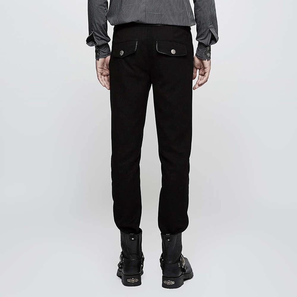 Black Uniform Trouser - Punk Rave