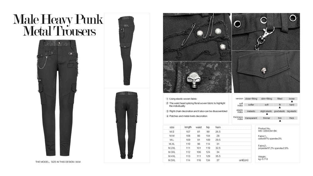 Black Swamp Trouser - Punk Rave
